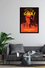 Better Call Saul Çerçeveli Tablo - Saul Goodman Poster Tablo