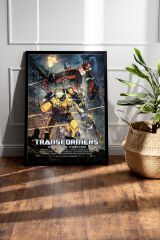 Transformers Çerçeveli Tablo - Film Posteri Tablo