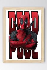 Deadpool Çerçeveli Tablo - Marvel Film Poster Tablo