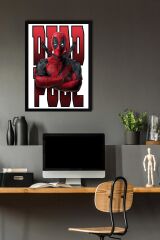 Deadpool Çerçeveli Tablo - Marvel Film Poster Tablo