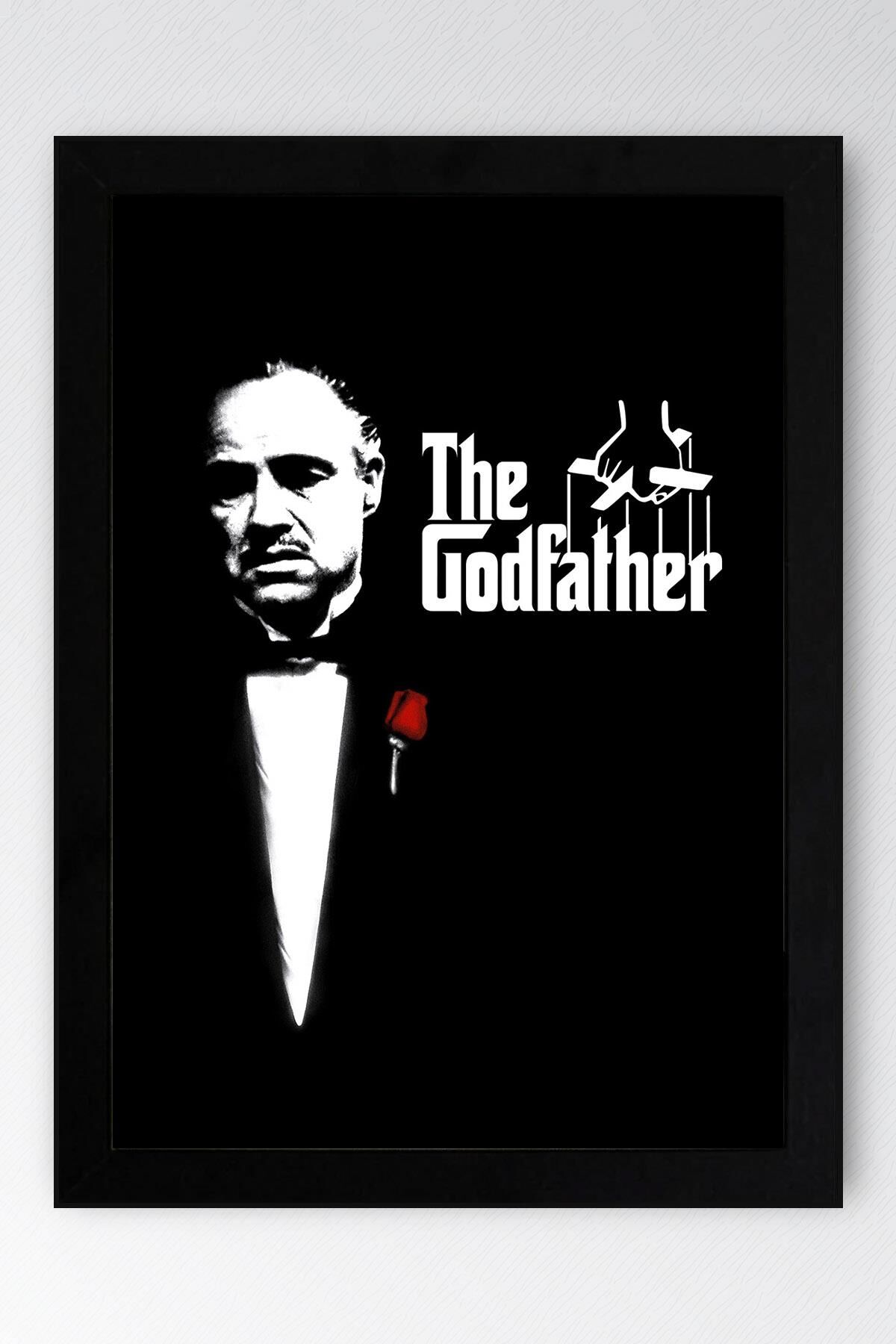 The Godfather Çerçeveli Tablo - Baba Film Posteri Tablo