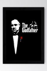 The Godfather Çerçeveli Tablo - Baba Film Posteri Tablo