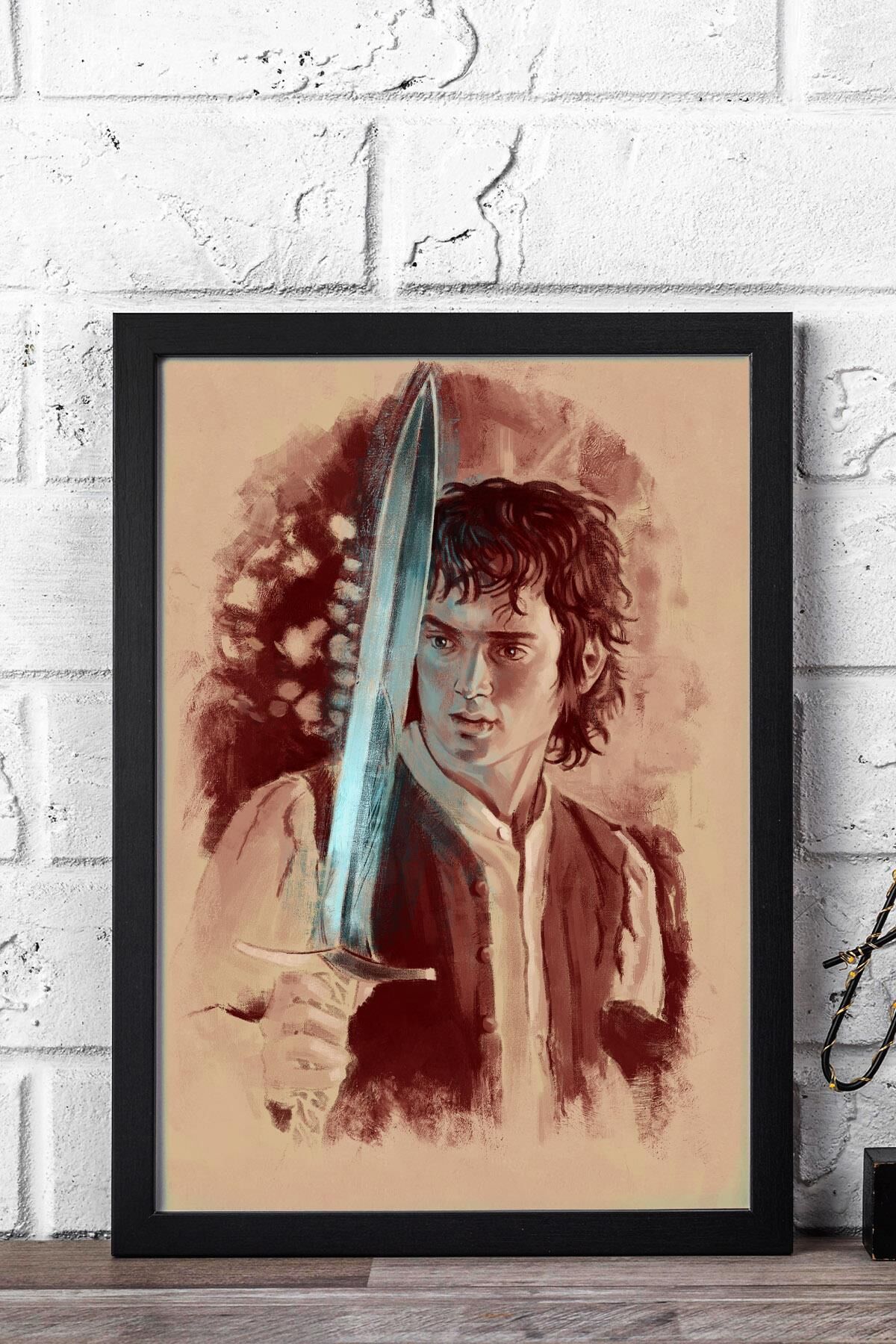 Yüzüklerin Efendisi Çerçeveli Tablo - Frodo Baggins Posteri Tablo