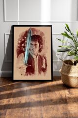 Yüzüklerin Efendisi Çerçeveli Tablo - Frodo Baggins Posteri Tablo