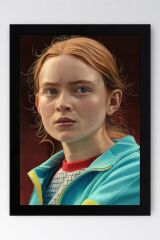 Stranger Things Max Çerçeveli Tablo - Dizi Posteri Tablo