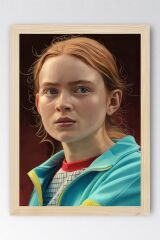 Stranger Things Max Çerçeveli Tablo - Dizi Posteri Tablo