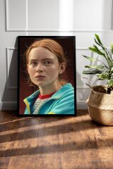 Stranger Things Max Çerçeveli Tablo - Dizi Posteri Tablo