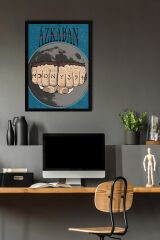Harry Potter ve Azkaban Tutsağı Çerçeveli Tablo - Film Posteri Tablo