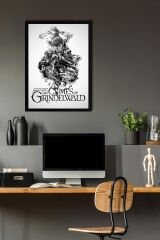 Fantastik Canavarlar Çerçeveli Tablo - Film Afişi Poster Tablo