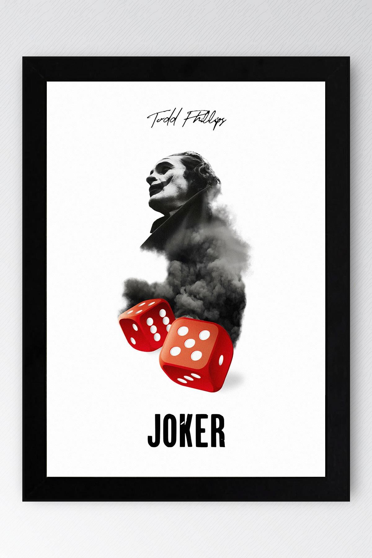 Joker Çerçeveli Tablo - Film Posteri Tablo