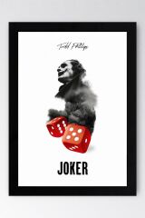 Joker Çerçeveli Tablo - Film Posteri Tablo