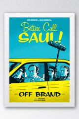 Better Call Saul Çerçeveli Tablo - Saul Goodman Poster Tablo