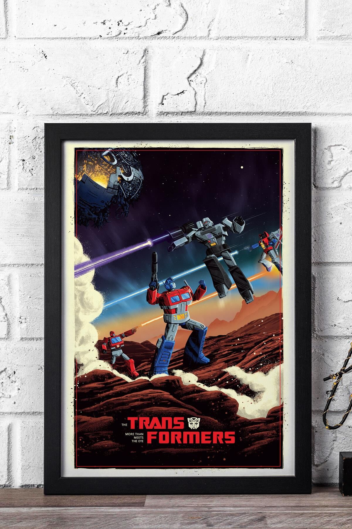 Transformers Çerçeveli Tablo - Film Posteri Tablo
