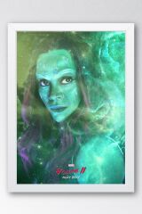 Gamora Çerçeveli Tablo - Avengers Film Posteri Tablo