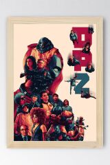 Deadpool Çerçeveli Tablo - Marvel Film Poster Tablo