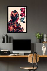 Deadpool Çerçeveli Tablo - Marvel Film Poster Tablo