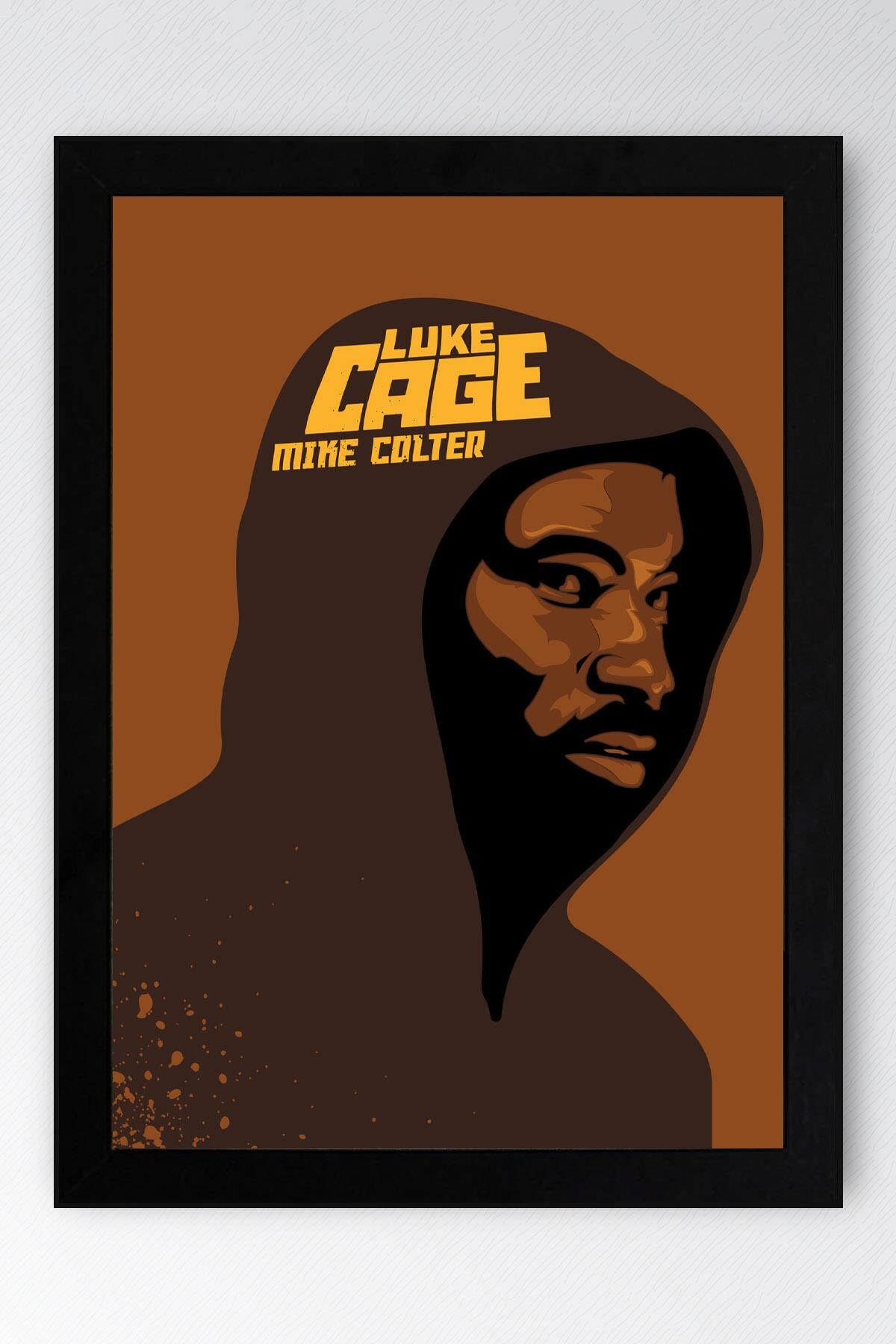 Luke Cage Çerçeveli Tablo - Marvel Dizi Posteri Tablo