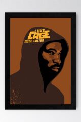 Luke Cage Çerçeveli Tablo - Marvel Dizi Posteri Tablo