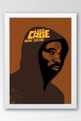 Luke Cage Çerçeveli Tablo - Marvel Dizi Posteri Tablo