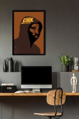 Luke Cage Çerçeveli Tablo - Marvel Dizi Posteri Tablo