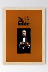 The Godfather Çerçeveli Tablo - Baba Film Posteri Tablo
