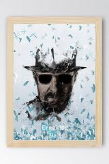Breaking Bad Çerçeveli Tablo - Dizi Afişi Poster Tablo