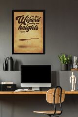 Harry Potter Çerçeveli Tablo - Nimbus 2000 Posteri Tablo