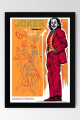 Joker Çerçeveli Tablo - Film Posteri Tablo