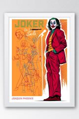 Joker Çerçeveli Tablo - Film Posteri Tablo