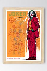 Joker Çerçeveli Tablo - Film Posteri Tablo
