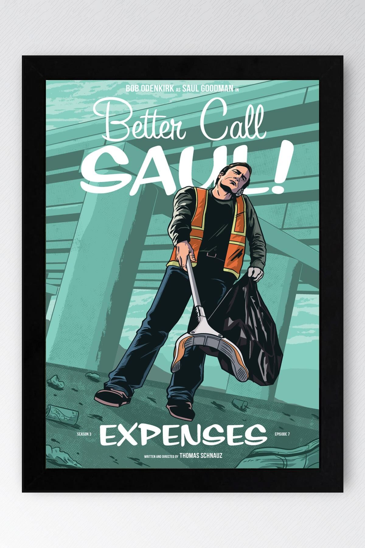 Better Call Saul Çerçeveli Tablo - Saul Goodman Poster Tablo