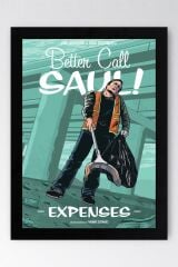 Better Call Saul Çerçeveli Tablo - Saul Goodman Poster Tablo