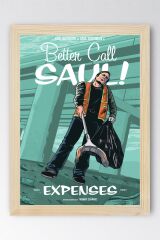 Better Call Saul Çerçeveli Tablo - Saul Goodman Poster Tablo