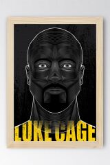 Luke Cage Çerçeveli Tablo - Marvel Dizi Posteri Tablo