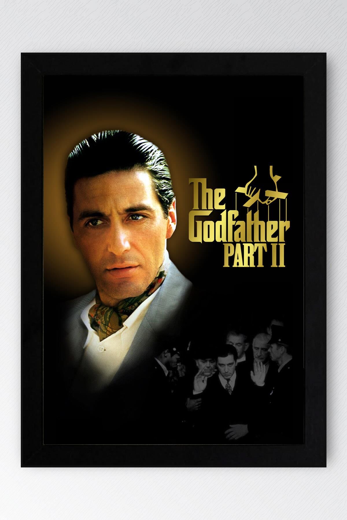 The Godfather 2 Çerçeveli Tablo - Baba Film Posteri Tablo