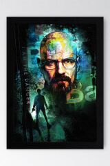 Breaking Bad Çerçeveli Tablo - Dizi Afişi Poster Tablo