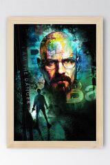 Breaking Bad Çerçeveli Tablo - Dizi Afişi Poster Tablo