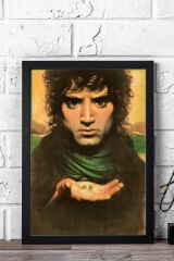 Yüzüklerin Efendisi Çerçeveli Tablo - Frodo Baggins Posteri Tablo
