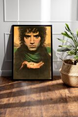 Yüzüklerin Efendisi Çerçeveli Tablo - Frodo Baggins Posteri Tablo