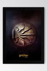 Harry Potter ve Sırlar Odası Çerçeveli Tablo - Film Posteri Tablo