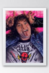 Stranger Things Eddie Munson Çerçeveli Tablo - Dizi Posteri Tablo