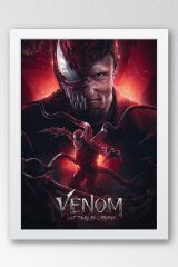 Venom Çerçeveli Tablo - Marvel Film Posteri Tablo