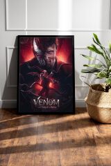 Venom Çerçeveli Tablo - Marvel Film Posteri Tablo