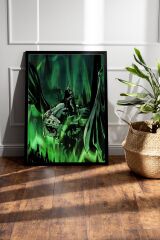 Yüzüklerin Efendisi Cadı Kral Çerçeveli Tablo - Witch King of Angmar Poster Tablo
