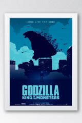 Godzilla Çerçeveli Tablo - Film Posteri Tablo