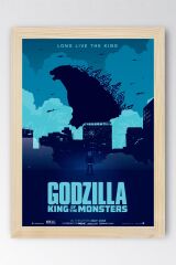 Godzilla Çerçeveli Tablo - Film Posteri Tablo