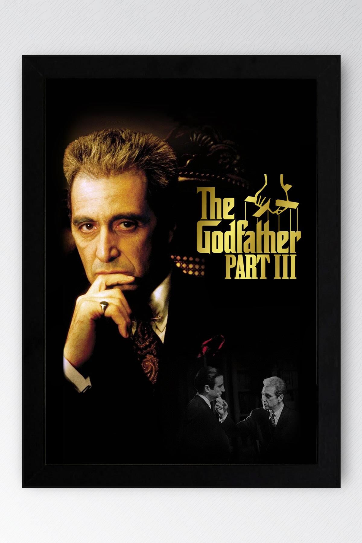 The Godfather 3 Çerçeveli Tablo - Baba Film Posteri Tablo