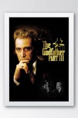 The Godfather 3 Çerçeveli Tablo - Baba Film Posteri Tablo