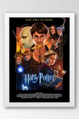 Harry Potter ve Ölüm Yadigarları Çerçeveli Tablo - Film Posteri Tablo