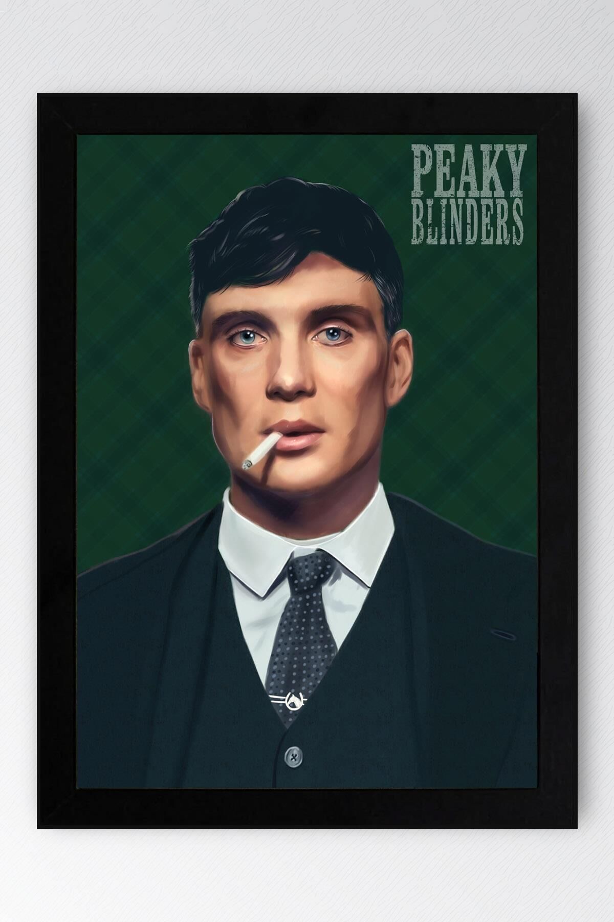 Peaky Blinders Çerçeveli Tablo - Thomas Shelby Dizi Posteri Tablo